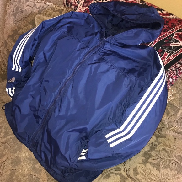 Adidas vintage reversible jacket. - Picture 5 of 8